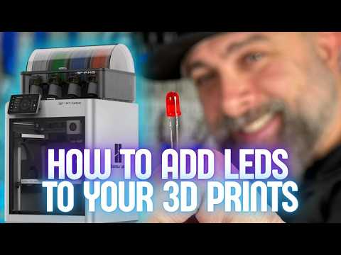 How to Add LEDs to Your 3D Prints – 3 Easy Wiring Methods for 3D Printing Beginners!