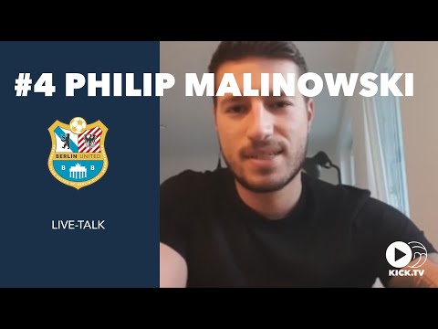 Karriereträume bei Union und Quarantäne-Schnitzel: Philip Malinowski von Berlin United im Talk