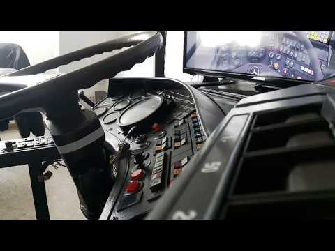 Omsi Fahrerarbeitsplatz: MAN Dashboard kurze Probefahrt