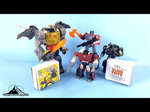 Void Toys 3D Transformers Accessory Kit Part 2 Video Review