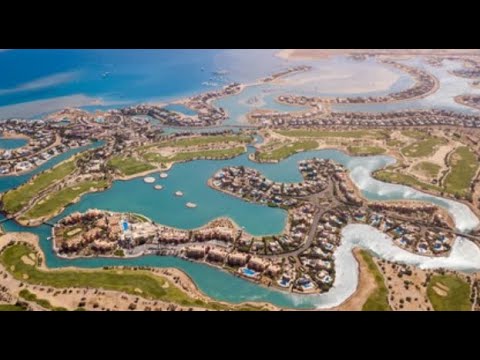 El Gouna Egypt Feb 2024 [4K] - My first experience at the Red Sea...amazing.