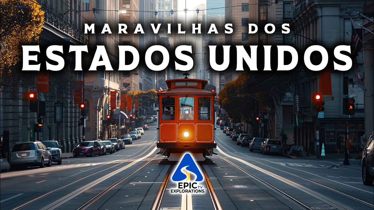 MARAVILHAS DOS EUA | Os Lugares Mais Bonitos dos Estados Unidos | Guia de Viagem em 4K