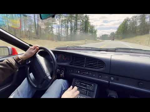 1989 Porsche 944 S2 Driving Video