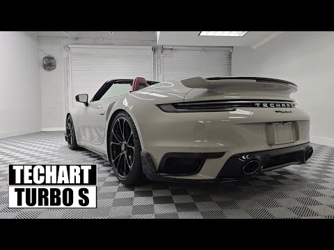 2022 Porsche 911 Turbo S Cabriolet by TechArt