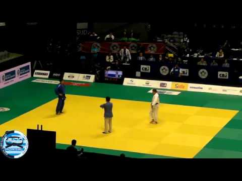 World Judo Championships Rio 2013 -81kg STSIASHENKA (BLR) - OVCHINNIKOVS (LAT)
