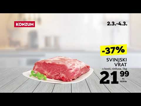 Konzum vikend akcija (2.3.-4.3.)