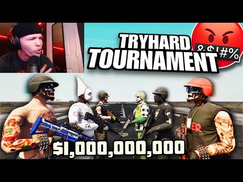 I Hosted a Tryhard 1V1 TOURNAMENT FOR $1,000,000,000 IN GTA Online... (warning: intense)