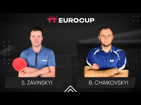 13:40 Serhii Zavinskyi - Bohdan Chaikovskyi 31.10.2023 TT Euro.Cup Ukraine Professional TABLE 3