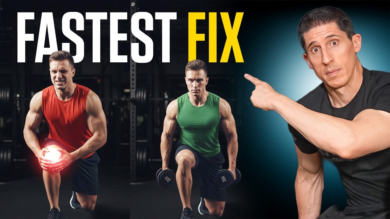 How to Fix Knee Pain With SIMPLE Exercise (FOREVER)