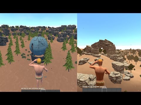 #5 Poradnik HurtWorld - Jak wskoczyć na kule i łuk skalny?