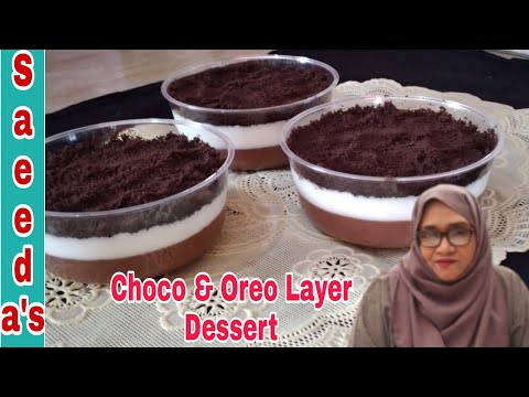 Choco & Oreo Layer Dessert Recipe!Eid Special!
