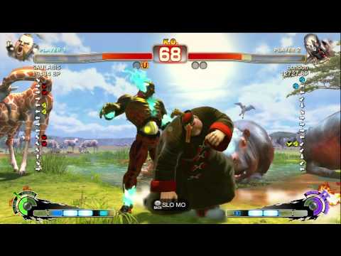 bondon [Seth] vs SAULABIS [Rufus] SSF4 Japanese Online Ranked Matches - TRUE-HD