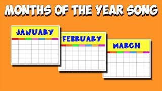 Months of Year Song!