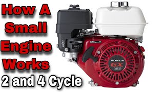 How Does A Small Engine Work 2 & 4 Cycle
