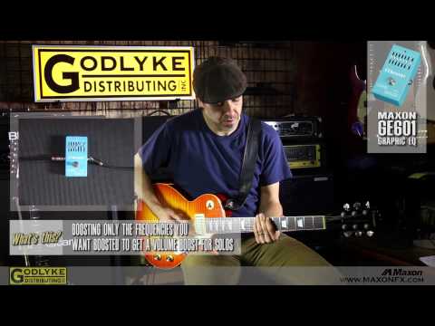 GODLYKE PIMPIN' PEDALS - MAXON GE601 GRAPHIC EQ