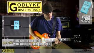 Video thumbnail for GODLYKE PIMPIN' PEDALS - MAXON GE601 GRAPHIC EQ by Godlyke Inc.