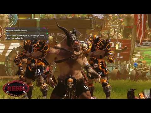 Blood Bowl 2 - ReBBL TEAM FANTASTIC Chaos MD 5 vs. Skaven