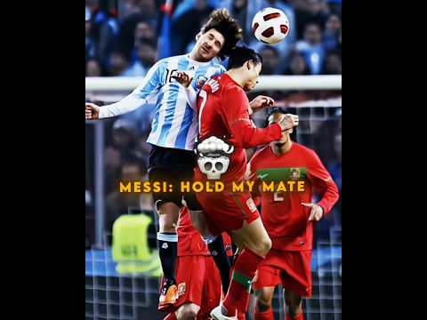 Messi Jumped Higher Than Ronaldo 💀⚡