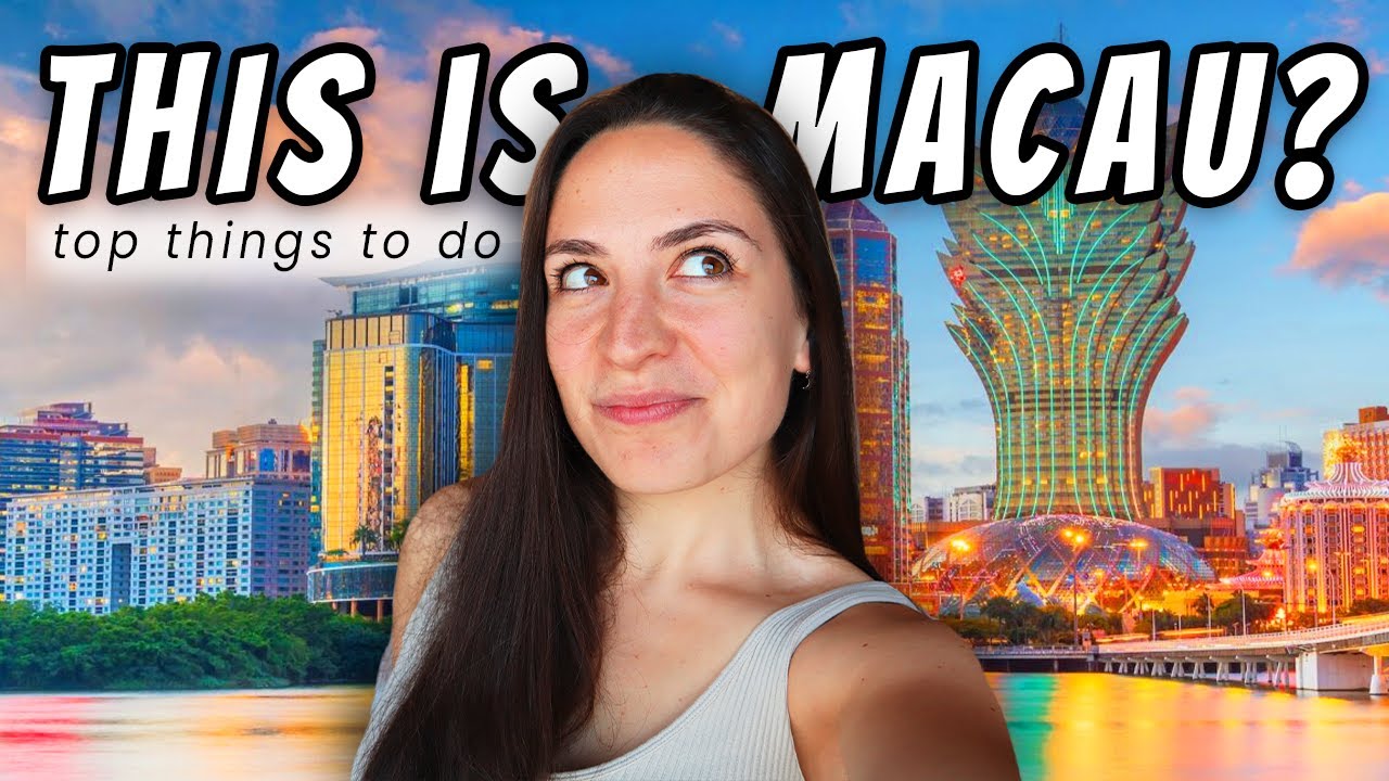 THINGS TO DO IN MACAU 🇲🇴 one day in the Las Vegas of Asia!