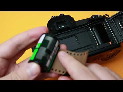 How To Load 35mm Film Into The EOS 500 - EOS Kiss - EOS Rebel XS