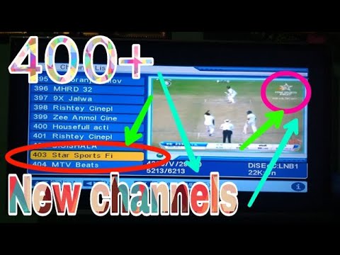 400+ New channels on dd free dish 2017-18 new channels add Nobody knows about it 😱 Video