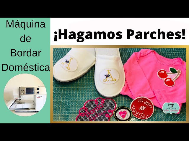 Vídeo relacionado con Juego de dos parches bordados de ESA Hera para coser