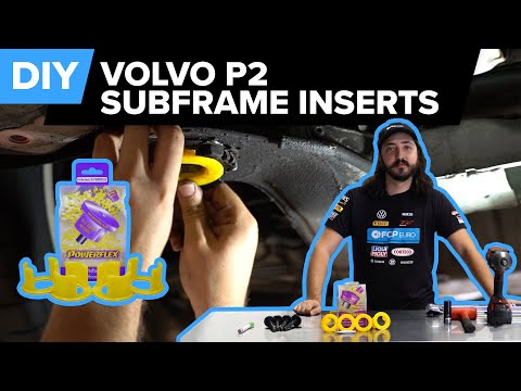 Volvo Subframe Bushing Insert/Reinforcement DIY (Volvo P80, P2 Chassis - 850, C70, S60, S70 & More)