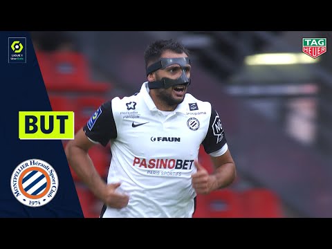 But Gaëtan LABORDE /STADE RENNAIS FC - MONTPELLIER HÉRAULT SC 2-1 RENNES-MONTPELLIER/ 2020/2021
