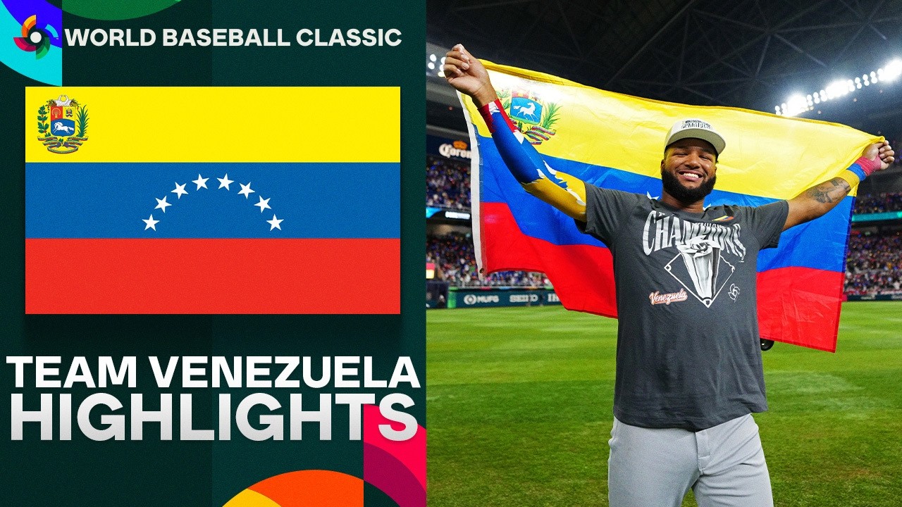 Team Venezuela highlights during their 2026 World Baseball Classic CHAMPIONSHIP RUN! 🇻🇪