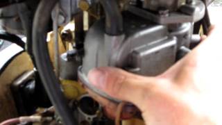 Mercury Kiekhaefer 35 hp 1960 300 Rope Starting after 15 years