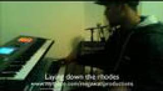 Invincible making &quot;Customer&quot; remix (Raheem DeVaughn)