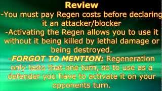 Week 6 - Ability of the Week - Regenerate