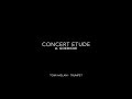 Concert Etude Alexander Goedicke