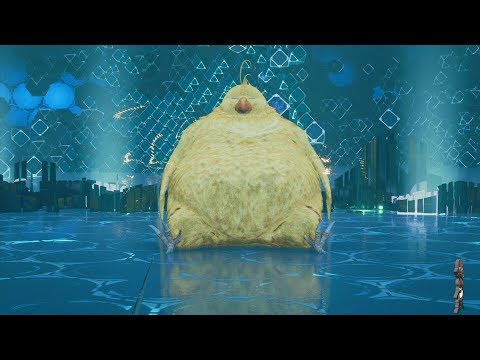 Final Fantasy VII Remake Boss Fight: Fat Chocobo Summon (VR Mission)