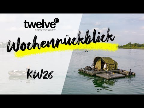12ft Mag Wochenrückblick KW26 | Angeln im Kraut | Screen house 4D | angeln nach der Laichzeit