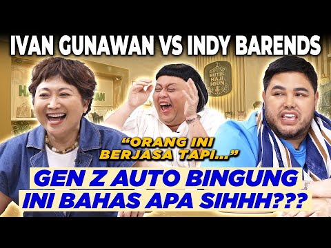 NGAKAK!! IGUN & INDY BARENDS RIBUT PAKAI ‘BAHASA ORANG DULU’ | BUTIK HAJI IGUN
