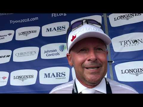Eric Lamaze at FEI World Equestrian Games Tryon 2018