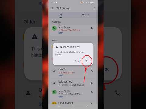 How to Clear Call History in Vivo #shorts #vivo