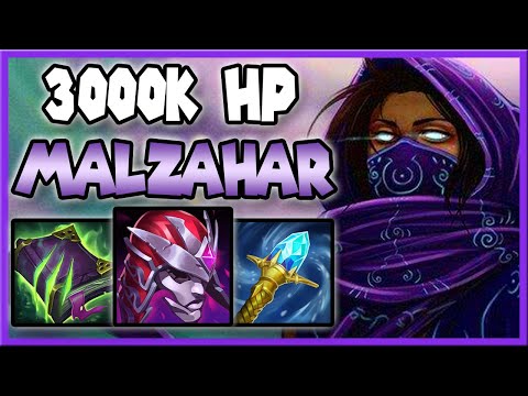 THIS HP MALZAHAR BUILD KINDA HITS HARD | Malzahar Guide S11 - League Of Legends