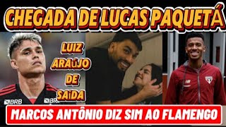 A CHEGADA E O ANÚNCIO DE LUVAS PAQUETÁ • FLAMENGO PERDE NA ESTREIA • PROPOSTA POR MARCOS ANTÔNIO E++