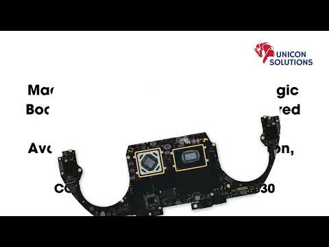 MacBook Pro A2141 16\" (2019) 2.3 GHz Logic Board, Radeon Pro 5500M, with Paired Touch ID Sensor