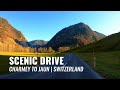 Driving In Switzerland 4K Val De Charmey To Jaun