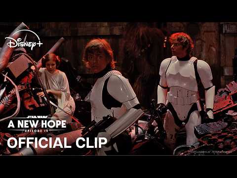 Luke, Leia, Han & Chewie Get Stuck in the Garbage Compactor - Official Clip
