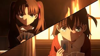 [閒聊] (Fate)凜跟櫻小時候玩過遊戲王卡？