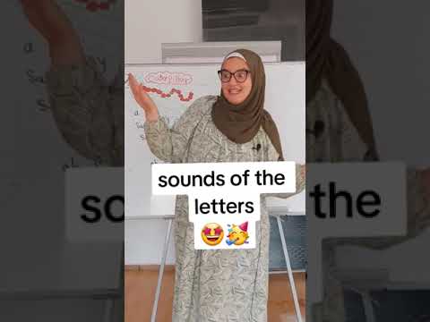 Sounds of the letters in easy way #amira rashed#english #sounds #phonics