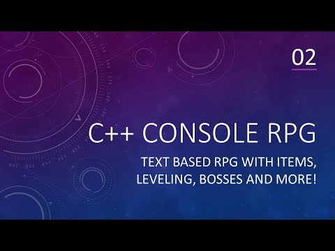 C Game Development | Console RPG | Part 02 | Items Inventory Leveling Adventures and MORE