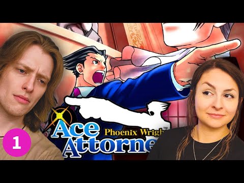 Couple's FIRST TIME In Court | Ace Attorney Blind Playthrough (Pt 1)
