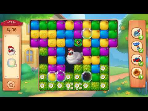 Farmscapes level 195 🌽 NO BOOSTERS Playrix HD