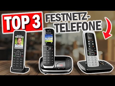 Die besten DECT FESTNETZTELEFONE 2026 | Top 3 Kabellose Festnetztelefone