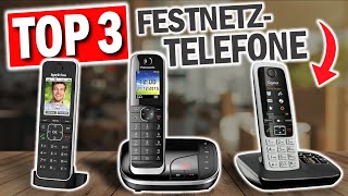 Die besten DECT FESTNETZTELEFONE 2024 | Top 3 Kabellose Festnetztelefone